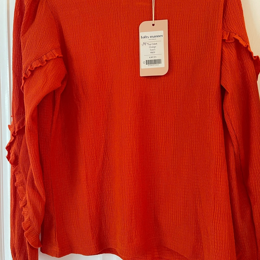 Women’s blouse, from Amsterdam, wonderful fabric washable fancy sleeves